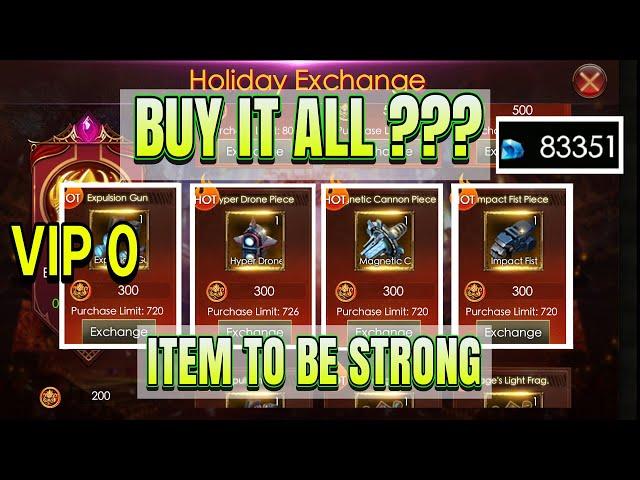 CARNIVAL SHOPING!! SPEND 83K DIAMOND!! FOR MECHA WEAPON!! LEGACY OF DISCORD