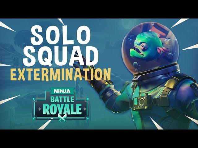 Solo Squad Extermination! - Fortnite Battle Royale Gameplay - Ninja