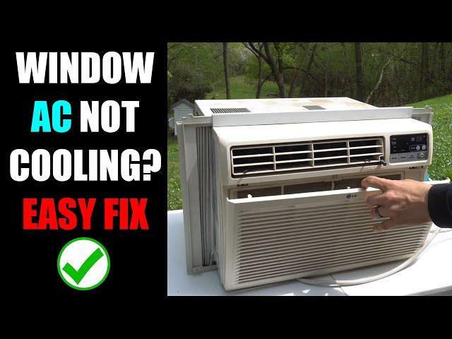 Window Air Conditioner Not Cooling And The Most Common Fix