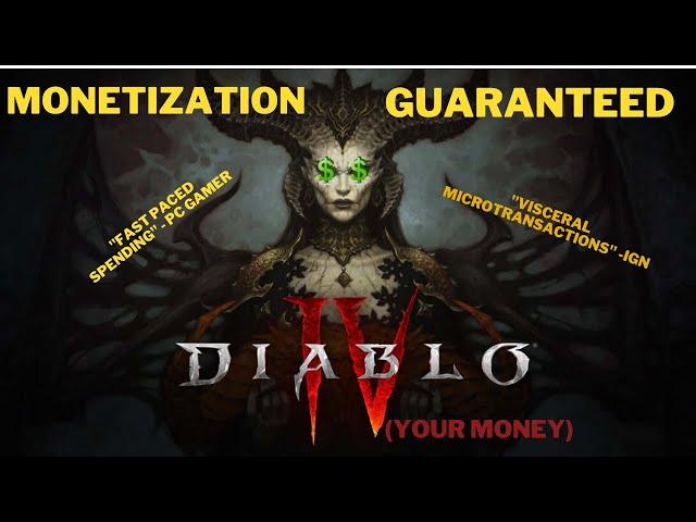 How Diablo IV Monetization Will Work!