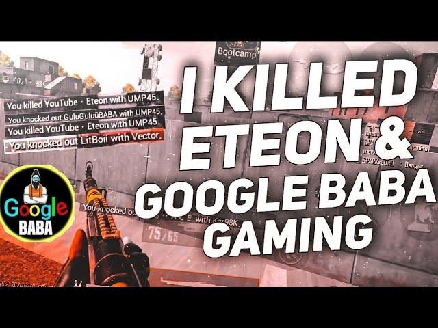 #BGMI I Killed Google BABA Gaming | Sent Friend Request | FearTosXD