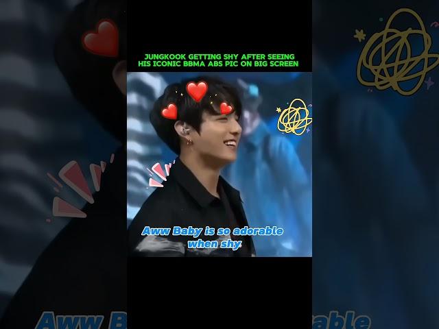 Jungkookie shy on concert  #bts #btsarmy #shorts #jungkook #busanmochipark