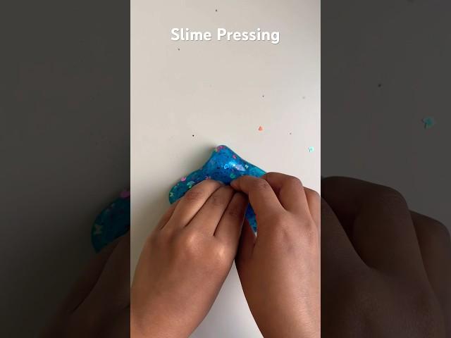 Slime Pressing Satisfying Video Part 9 #satisfying #slime #asmr #uk #shorts