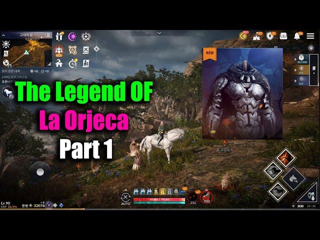 Black Desert Mobile Legend of La Orzeca Story Part 1