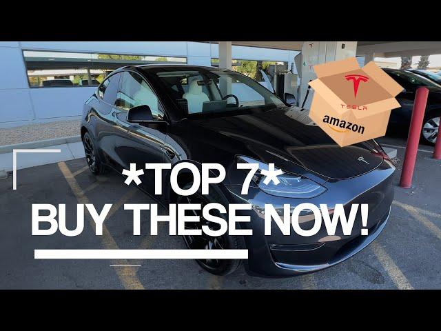 2024 Tesla Model Y Top 7 Day One Amazon Accessories