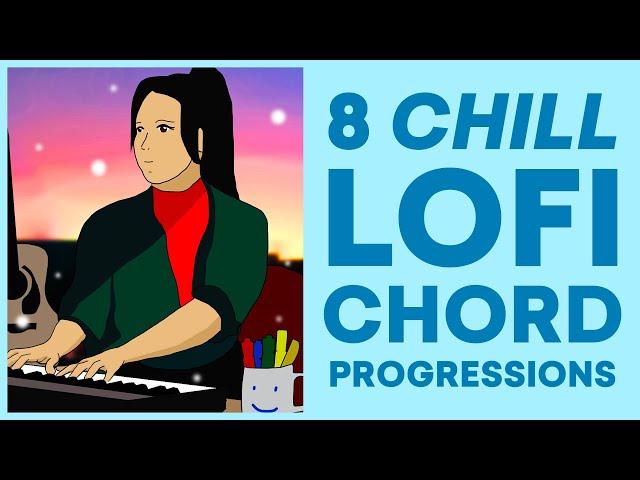 8 Chill Lofi Chord Progressions (Lofi Piano Tutorial)