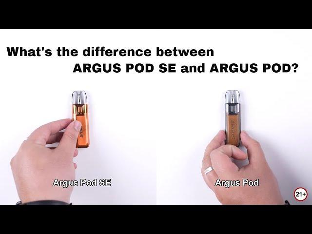 ARGUS POD SE丨What's the difference between ARGUS POD and ARGUS POD SE?