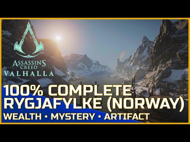 Rygjafylke (Norway) 100% Complete - Assassin's Creed: Valhalla