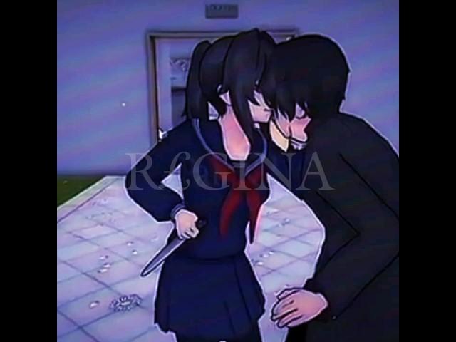 {TW:RAINBOW FLASH?} Yandere simulator edit #snap #yansim #yandere  #ayano #senpai #snap mode