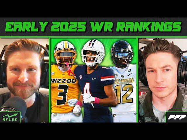 Early WR Rankings for 2025 NFL Draft | NFL Stock Exchange