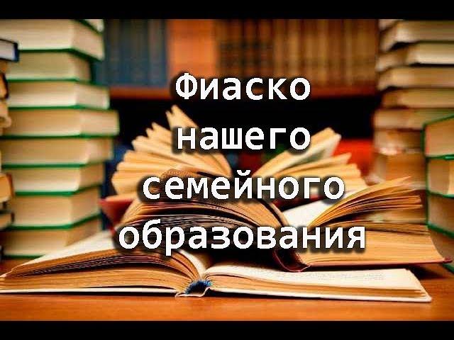 Наше семейное образование: грустные итоги первого года \ Вернемся ли мы в школу в следующем году?