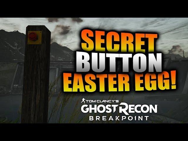 Ghost Recon Breakpoint - SECRET Button Easter Egg! DO NOT PRESS