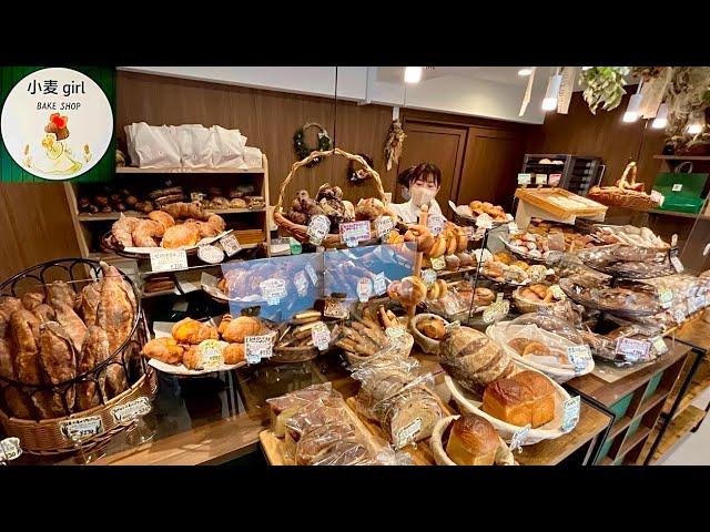 Japanese bakers make bread using more than 10 types of wheat! Amazing Skills of Japanese Bakers　ASMR