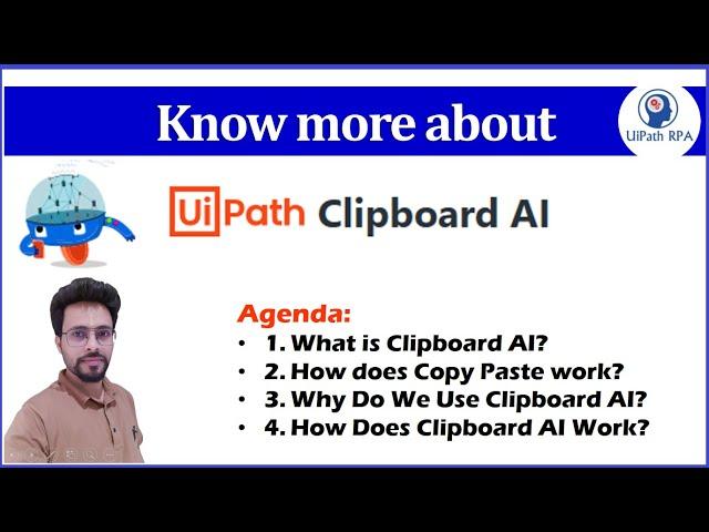 #UiPath Clipboard AI - a Super Smart Copy Paste Assistant - Ep1