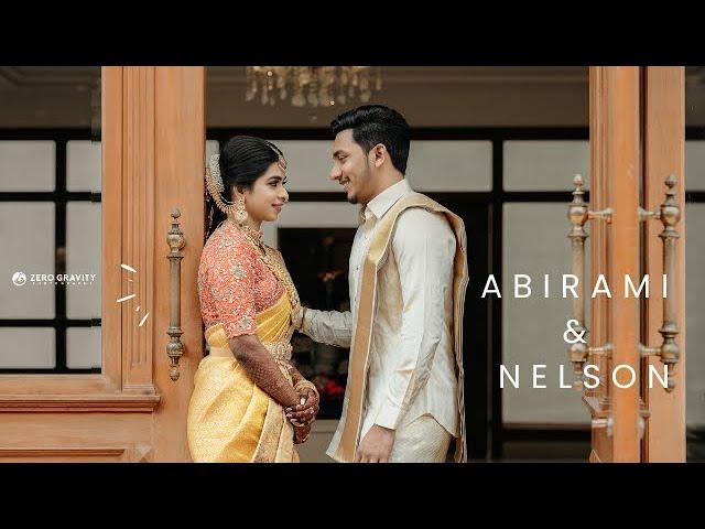 Abirami & Nelson | VVIP Wedding | Candid Wedding Video | Zero gravity Photography