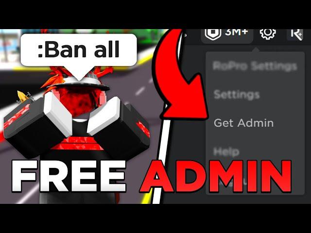 How To Get ADMIN in ANY ROBLOX GAME For Free... (2024) - Get Admin on Roblox