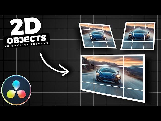 How To ANIMATE 2D OBJECTS In Davinci Resolve