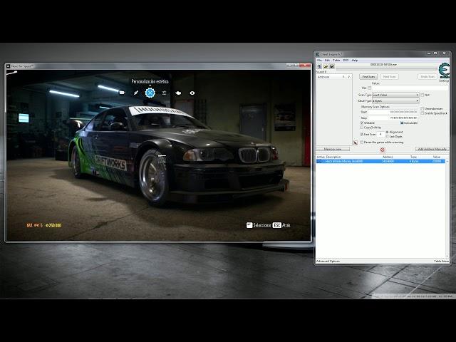 Need for Speed 2015 Test Cheat Engine