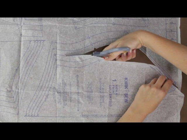 How to Cut Out Sewing Pattern Pieces - Updated