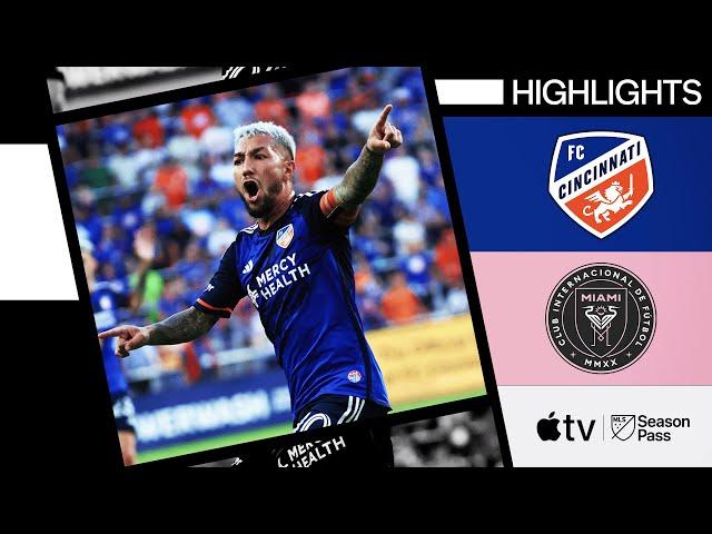 FC Cincinnati vs. Inter Miami CF | 6-Goal Stunner! | Full Match Highlights | July 6, 2024