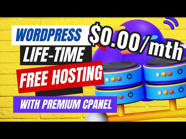 Lifetime Free Hosting With cPanel And Escape The Endless Fees