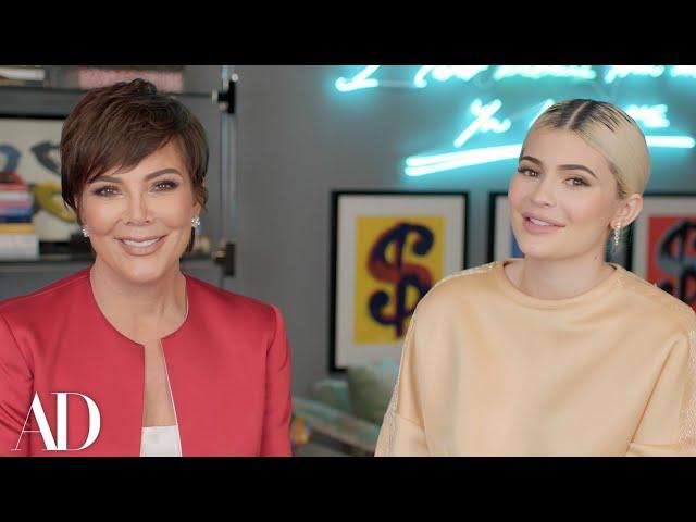 Kylie Jenner Talks About Her New Home with Kris | Architectural Digest