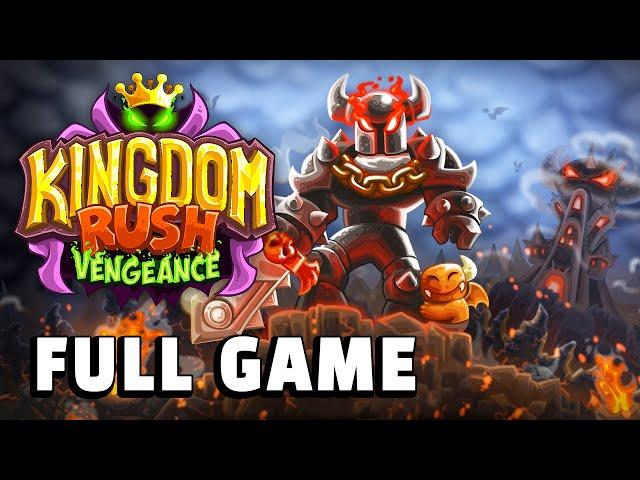 Kingdom Rush Vengeance (3 stars) - FULL GAME walkthrough | Longplay