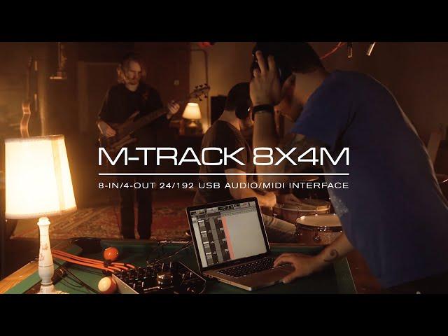 M-Audio || Introducing the M-Track 8x4M