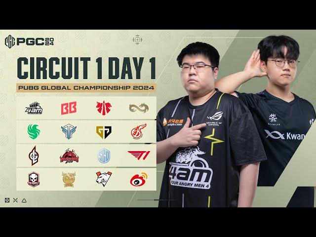 PUBG Global Championship 2024 Circuit 1 DAY 1