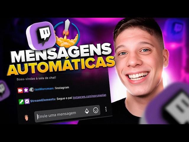 Como criar comandos na twitch 2024 | Ian Worcman