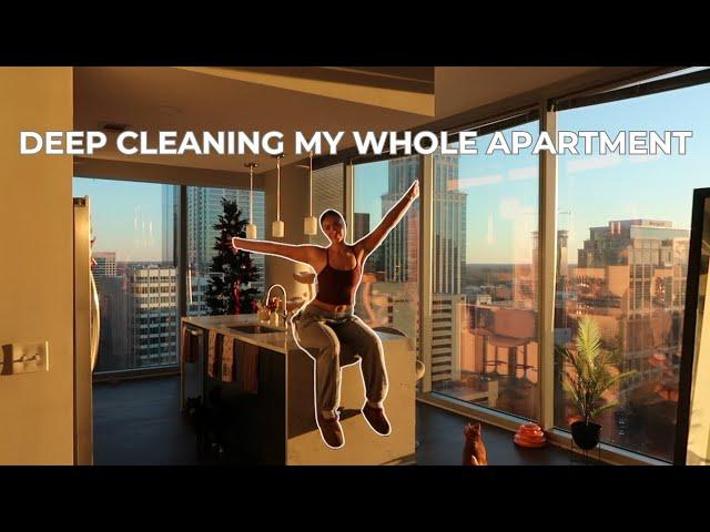 CLEAN WITH ME *satisfying* //vlogmas day 12!!