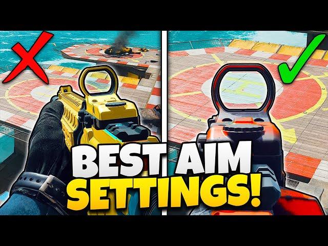 *NEW* BEST SETTINGS FOR PERFECT AIM in BLACK OPS 6! (Change Your Settings) COD BO6 Gameplay