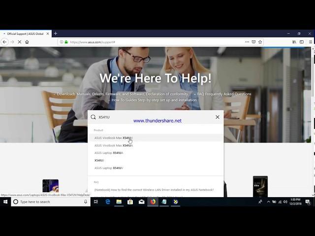 How To Download ASUS any model laptop driver in Official website Example ASUS X541UV