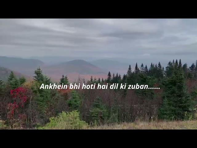 Ankhein bhi Hoti Hai Dil ki Zuban ( HINDI KARAOKE )