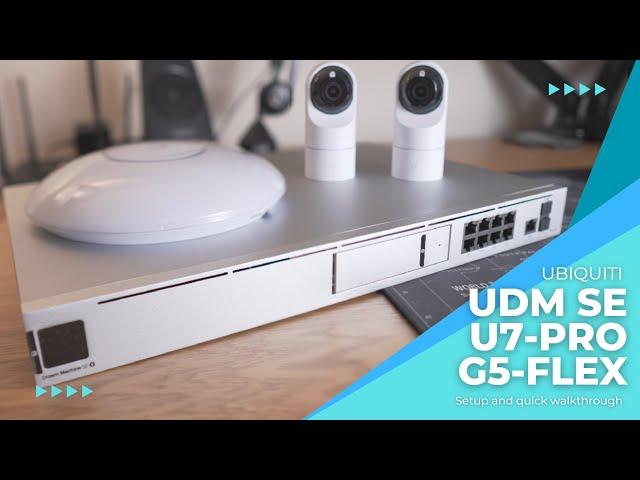 Upgrading My Home Network - UDM SE, U7-Pro, and G5 Flex Cameras Setup