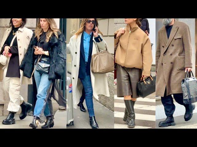 MILAN FASHION WEEK 2025 : FASHIONISTAS ON STREET STYLE IN MILAN ️SPRING 2025 OUTFITS #vanityfair