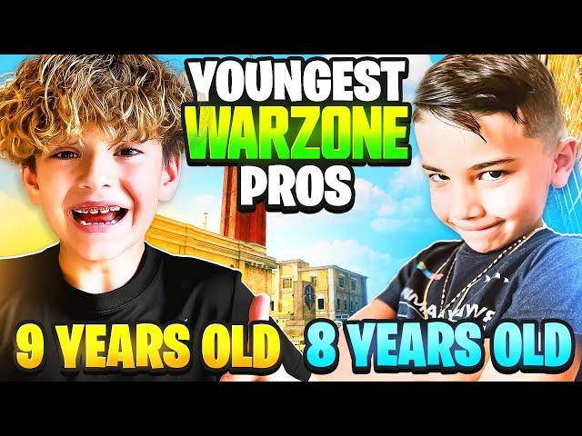 YOUNGEST WARZONE PROS SQUAD UP AND THIS HAPPENED..