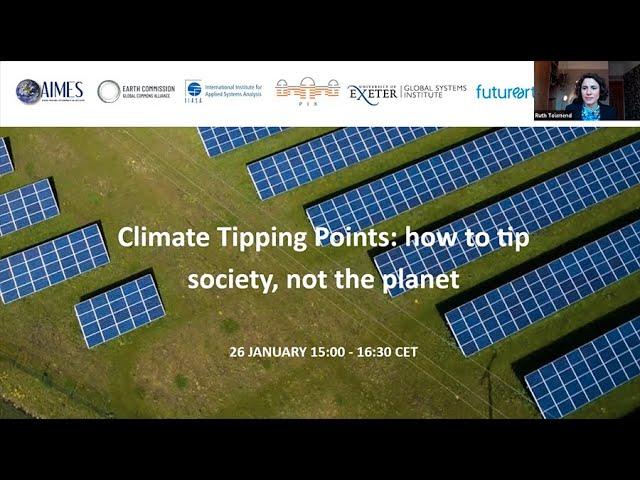 TPDS: how to tip society, not the planet (#13)