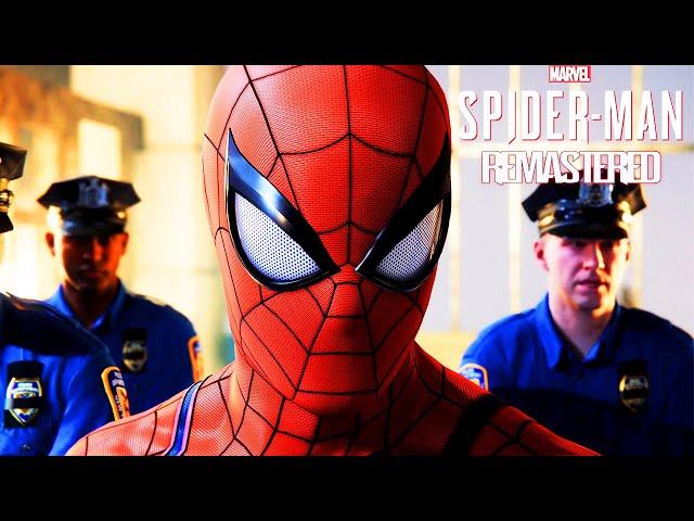 Spider-Man Remastered Turf Wars DLC All Cutscenes (PS5) Game Movie 4K Ultra HD