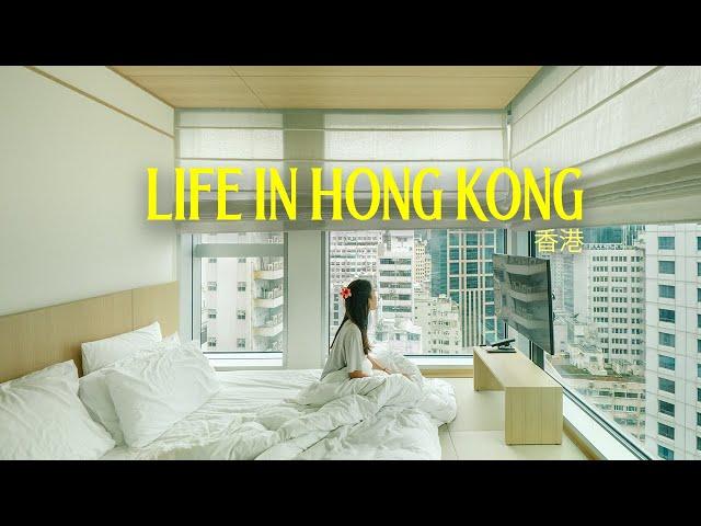 hong kong vlog | staying at a boutique hotel and getting chinese dessert