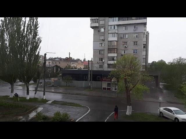 Timelaps. Бердянск. Ул. Лютеранская (Горбенко) || 3 мая 2019 года