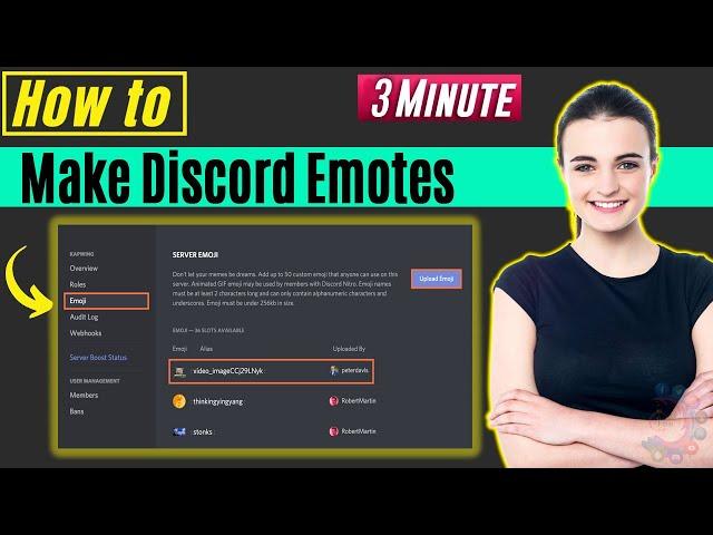 How to make discord emotes 2024 | How to 1 minute