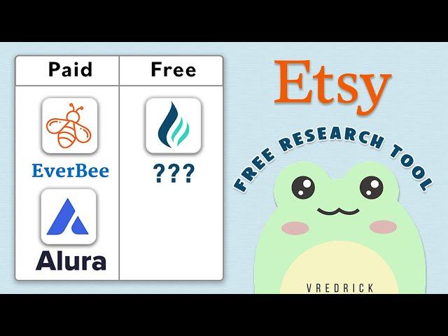 Etsy Free Product Research Tool | Free Everbee and Alura Alternative