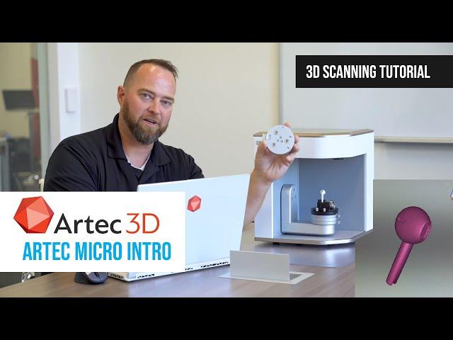 3D Scanning Tutorial - Artec Micro Intro