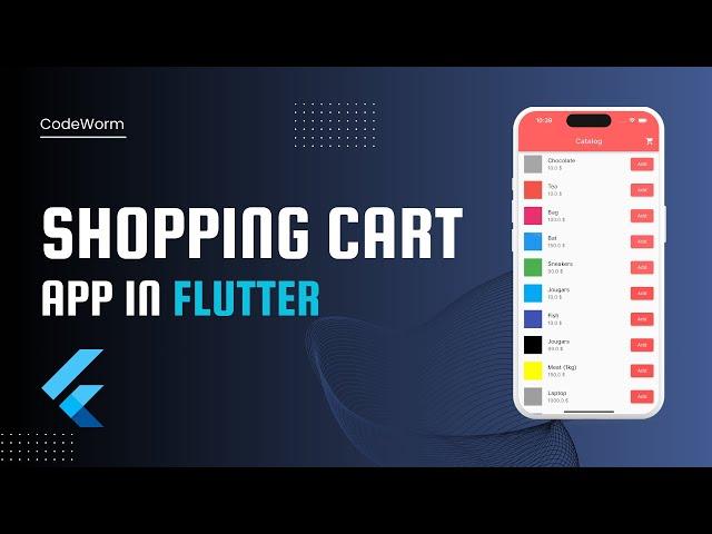 Build Shopping Cart App in Flutter | Flutter Provider State Management Flutter | Flutter Tutorial