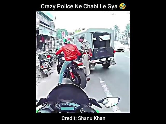 Crazy Police Without Helmet  Chalan Kato | Police Ko Chakma Diya |  Super Bike Zx10r | z900 Rider