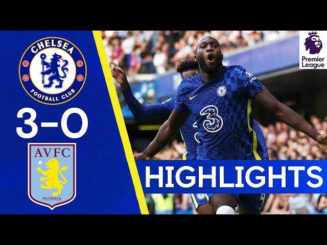 Chelsea 3-0 Aston Villa | Lukaku nets twice on his Stamford Bridge return | Highlights