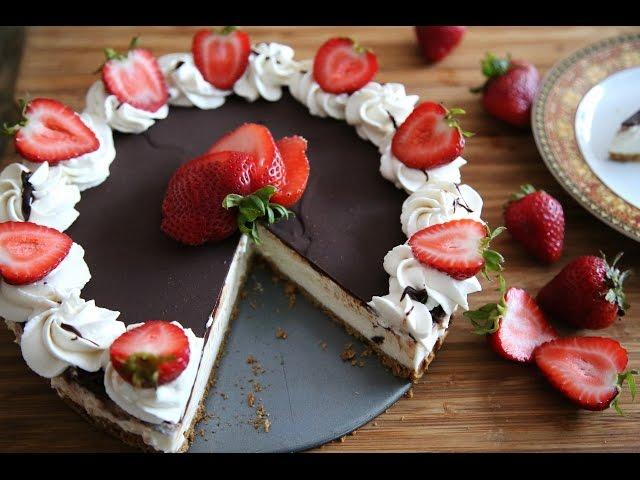 Չթխվող Չիզքեյք - No Bake Vanilla Cheesecake Recipe - Հեղինե - Heghineh Cooking Show in Armenian