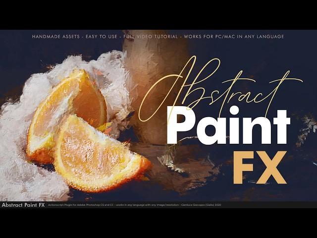 Create Paintings from Photos - How to Install and Use Abstract Paint FX - Adobe Photoshop Plugin