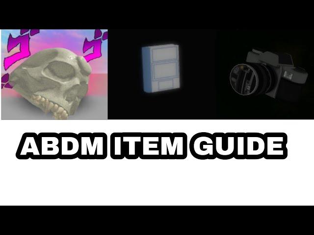 ABDM Item Guide